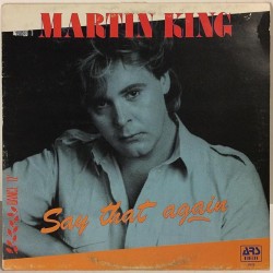 King Martin Say That Again maxi-single - Käytetty LP