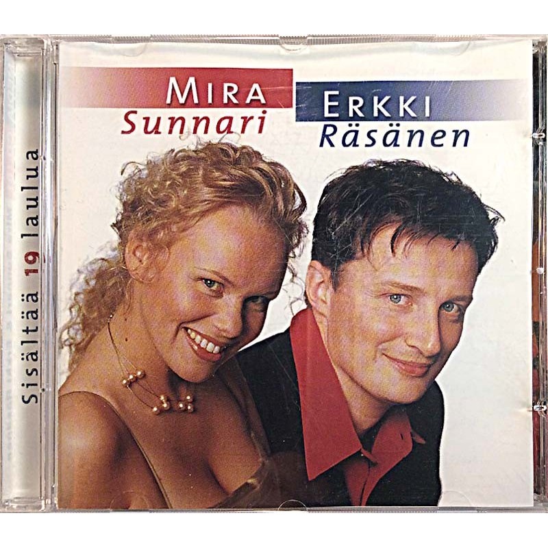 Sunnari Mira & Erkki Räsänen: Mira Sunnari & Erkki Räsänen  kansi EX levy EX Käytetty CD