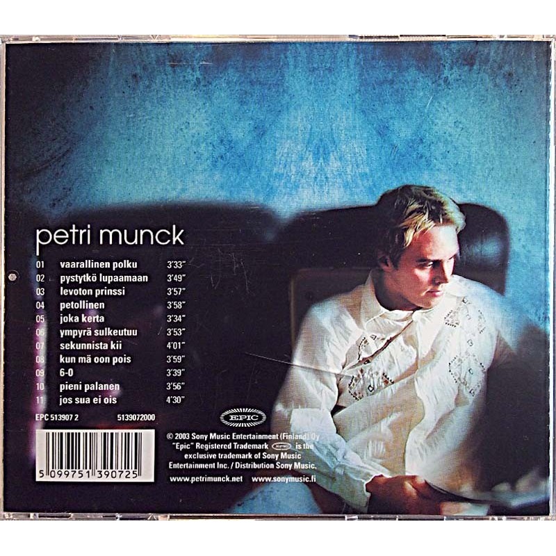 Munck Petri: Petri Munck  kansi EX levy EX Käytetty CD