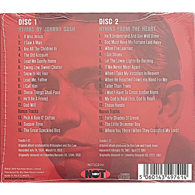 Cash Johnny : Gospel 2CD - CD