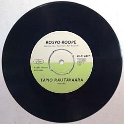 Rautavaara Tapio 1963 45-R 6537 Rosvo-Roope / Tuopin Jäljet second hand single