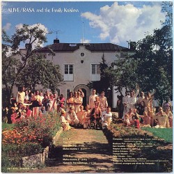 Rasa and the Family Krishna: Alive!  kansi EX levy EX Käytetty LP