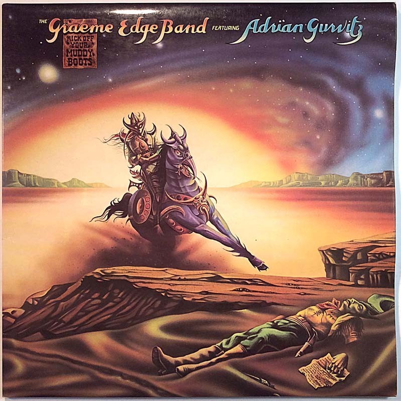 Graeme Edge Band: Kick Off Your Muddy Boots  kansi VG levy EX Käytetty LP