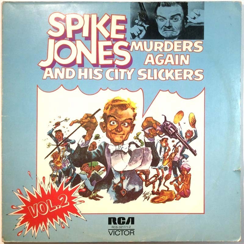 Spike Jones and his City Slickers 1973 RCS 3217-1 Murders Again - Vol.2 2LP Used LP