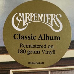 Carpenters : Now & then - uusi LP