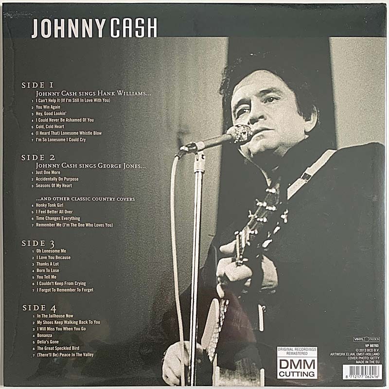 Cash Johnny 2013 VP 80703 Sings Hank Williams / George Jones 2LP LP