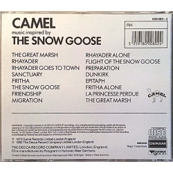 Camel: Snow Goose  kansi EX levy EX Käytetty CD