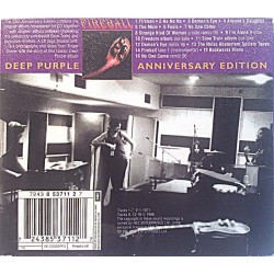 Deep Purple: Fireball Anniversary Edition  kansi EX levy EX Käytetty CD