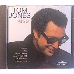 Jones Tom: Kiss  kansi EX levy EX Käytetty CD