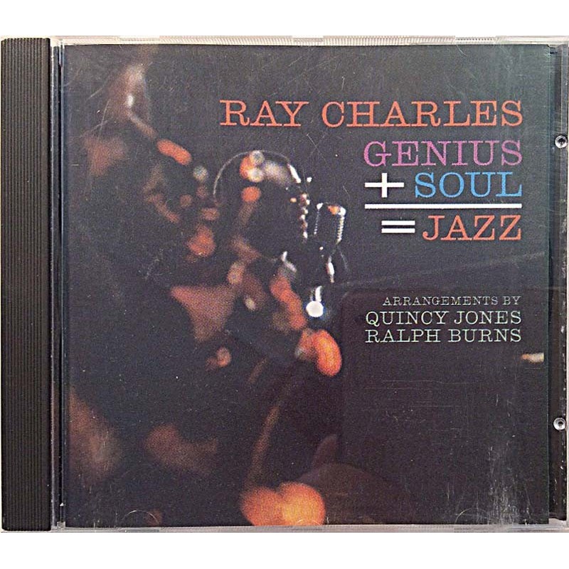 Charles Ray: Genius + Soul  JAZZ  kansi EX levy EX Käytetty CD