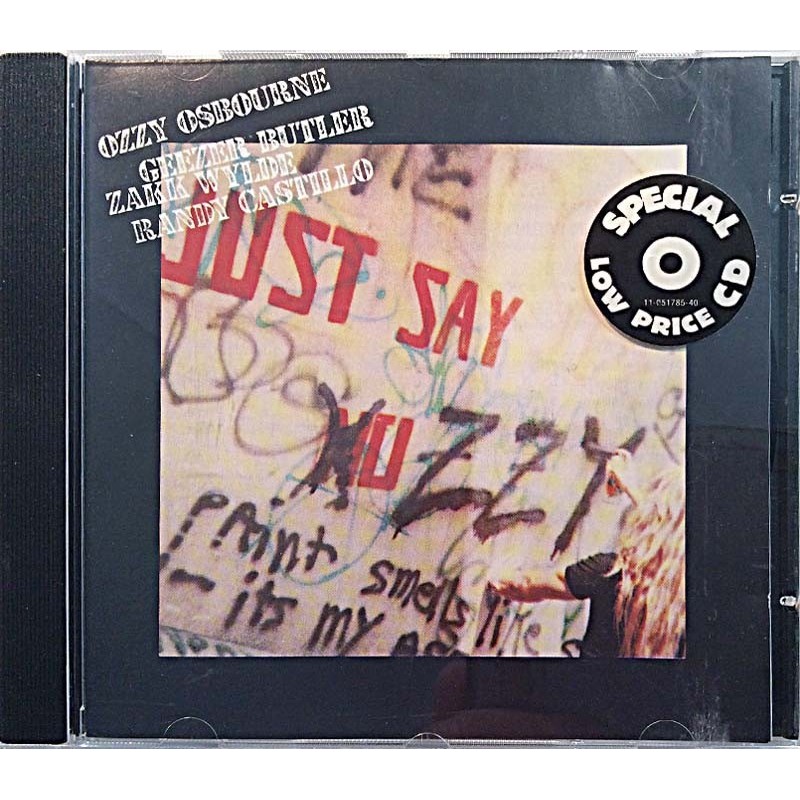 Osbourne Ozzy 1988 465940 2 Just Say Ozzy Used CD