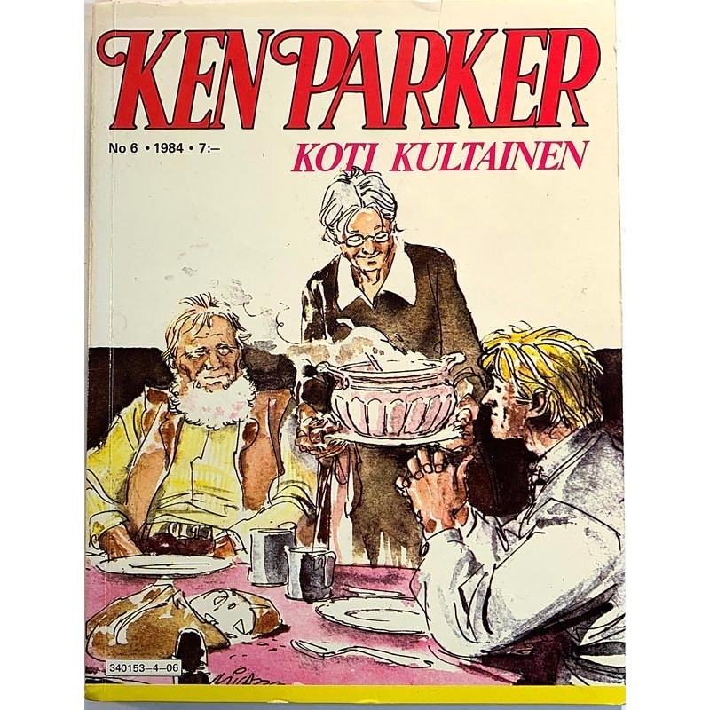 Ken Parker 1984 No 6 Koti kultainen aikakauslehti