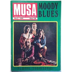 Musa 1974 5 Moody Blues, Alwari Tuohitorvi, Tabula Rasa aikakauslehti