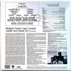 Original Broadway Cast Recording 1968 MOVATM289 Hair 2LP LP