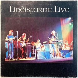 Lindisfarne: Live  kansi VG levy VG Käytetty LP