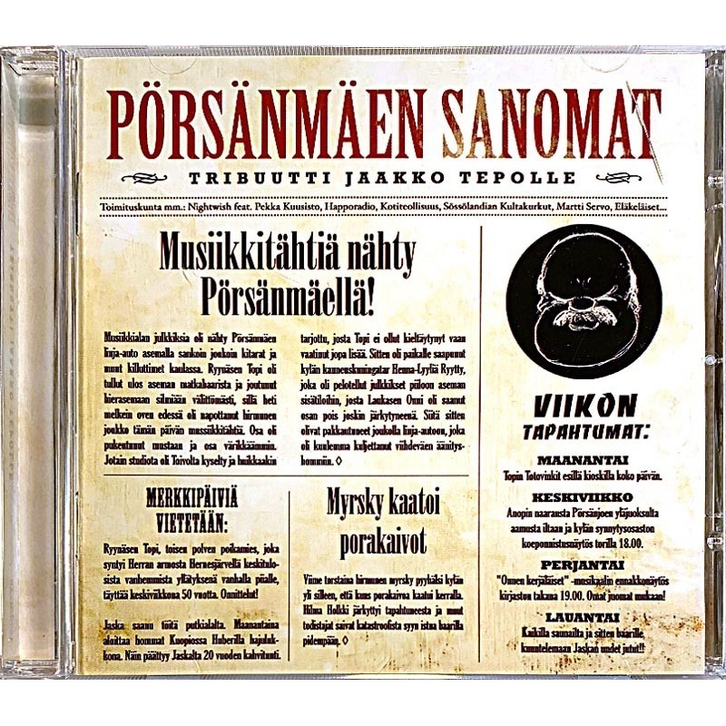 22 Pistepirkko. Kotiteollisuus, Eläkeläiset ym. 2009 HYTICD004 Tribuutti Jaakko Tepolle Used CD