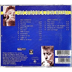 Burdon Eric / John Mayall: Eric Burdon & John Mayall  kansi EX levy EX Käytetty CD