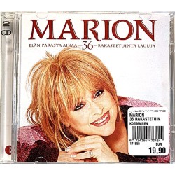 Marion: Elän parasta aikaa 36 rakastetuinta 2CD  kansi EX levy EX- Käytetty CD