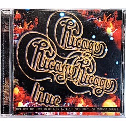 Chicago: Chicago Live  kansi EX levy EX Käytetty CD