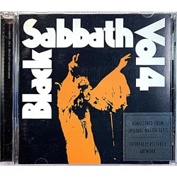 Black Sabbath: Vol.4  kansi EX levy EX Käytetty CD