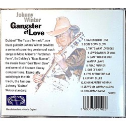 Winter Johnny: Gangster of Love  kansi EX levy EX Käytetty CD