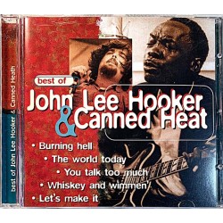 John Lee Hooker & Canned Heat: Best of  kansi EX levy EX Käytetty CD