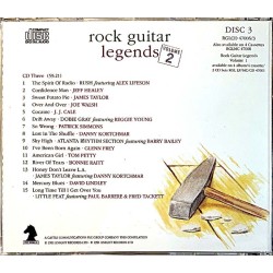 Rory Gallagher, J.J. Cale, Johnny Winter ym. 1991 RGLCD 47006 Rock Guitar Legends Volume 2 3CD Used CD