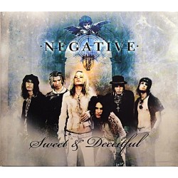 Negative: Sweet & Deceitful digipak  kansi EX levy EX Käytetty CD