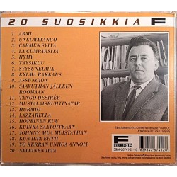 Virta Olavi: 20 Suosikkia Hopeinen Kuu  kansi EX levy EX- Käytetty CD