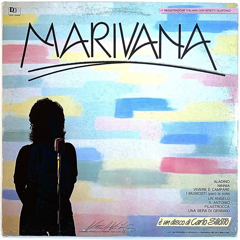 Marivana 1983 DDD 25409 Marivana Used LP