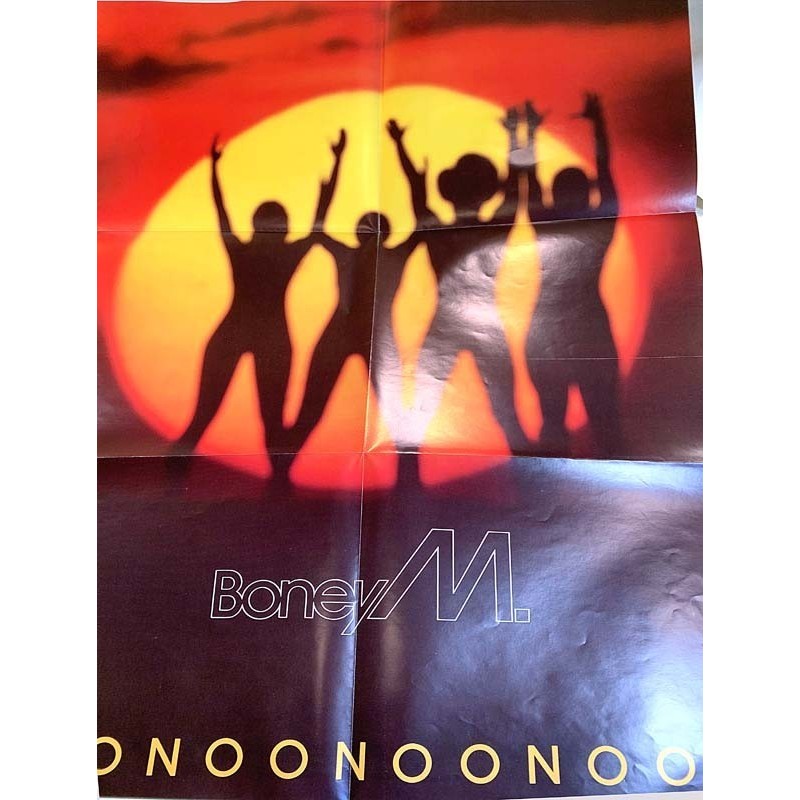 Boney M: Boonoonoonoos  kansi EX- levy EX Käytetty LP