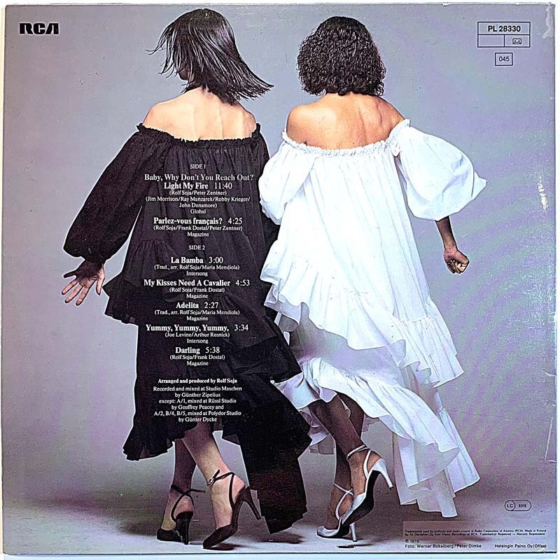 Baccara 1978 PL 28330 Light my fire Used LP