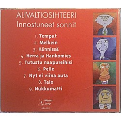 Alivaltiosihteeri 1995 HILL-022 Innostuneet Sonnit CD Begagnat