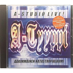 A-Tyyppi: A-Studio Live  kansi EX levy EX Käytetty CD