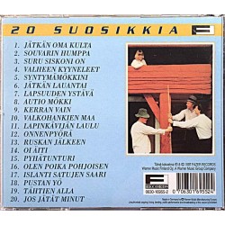Souvarit: 20 Suosikkia - Jätkän Oma Kulta  kansi EX levy EX Käytetty CD