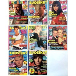 Suosikki : 8 lehteä 1-8 1992 vuosikerrasta - used magazine