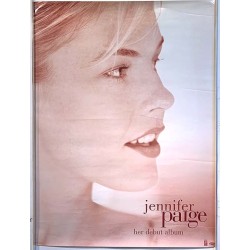 Paige Jennifer - Her debut album, Used Poster, year 1998 width 46cm  height 60 cm Promo poster 46cm x 60cm