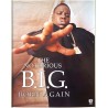 Notorious B.I.G. – Born again, Begagnat Poster, år 1999 bredd 43cm  höjd 56 cm Promo poster 43cm x 56cm