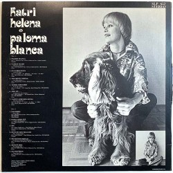 Katri Helena: Paloma Blanca  kansi VG levy G+ Käytetty LP