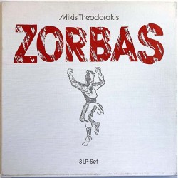 Theodorakis Mikis: Zorbas 3LP  kansi EX levy EX Käytetty LP