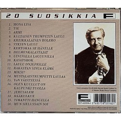 Runne Ossi: 20 Suosikkia Kultaisen trumpetin laulu  kansi EX levy EX Käytetty CD
