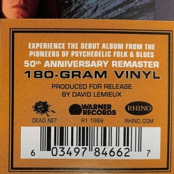 Grateful Dead 1967 R1 1689 Grateful Dead -67 LP