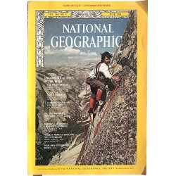 National Geographic 1974 June Vol. 145 NO.6 Artikkelit: Nevada, Öljy, Yosemite kansallispuisto Käytetty kirja