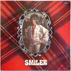 Stewart Rod: Smiler  kansi EX- levy EX Käytetty LP