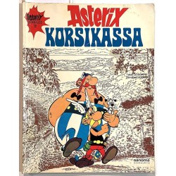Asterix seikkailee 1975 20 Korsikassa begagnade magazine
