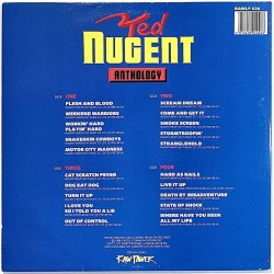 Nugent Ted: Anthology 2LP  kansi EX levy EX Käytetty LP