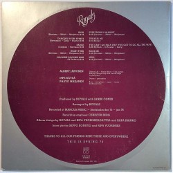 Royals: Spring 76  kansi EX- levy EX Käytetty LP