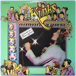 Kinks 1972 VPS-6065 Everybody's In Showbiz 2LP Used LP
