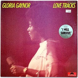 Gaynor Gloria: Love tracks  kansi EX levy EX Käytetty LP