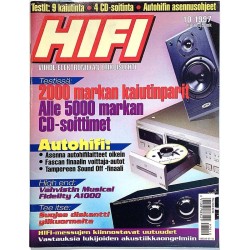 Hifi-lehti 1997 10 2000 markan kaiutinparit aikakauslehti